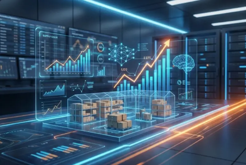 Ilustración del servicio Analítica Predictiva para PYMEs